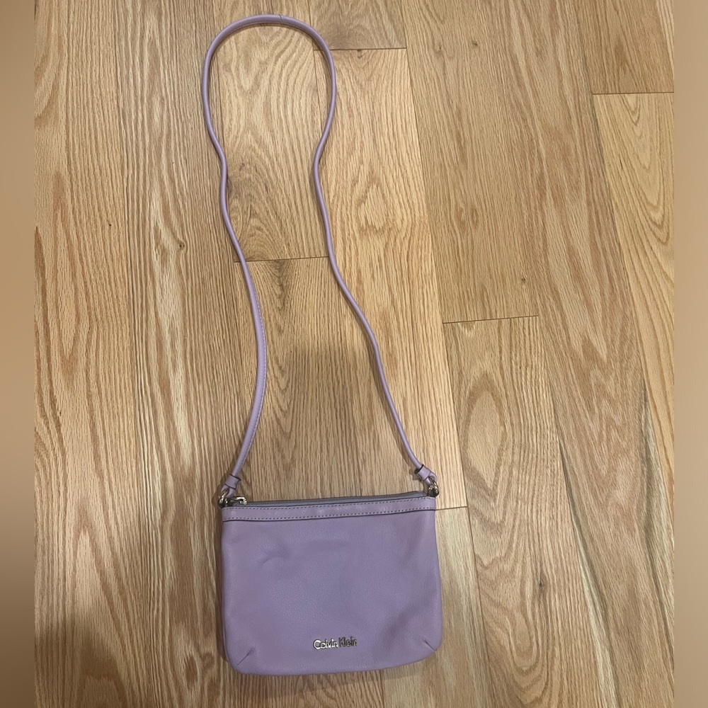 Calvin Klein Light Purple Crossbody Handbag
